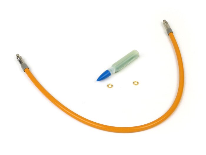Bromsledning -SPIEGLER MODULAR (utan beslag)- Vespa, Lambretta - orange - 500mm