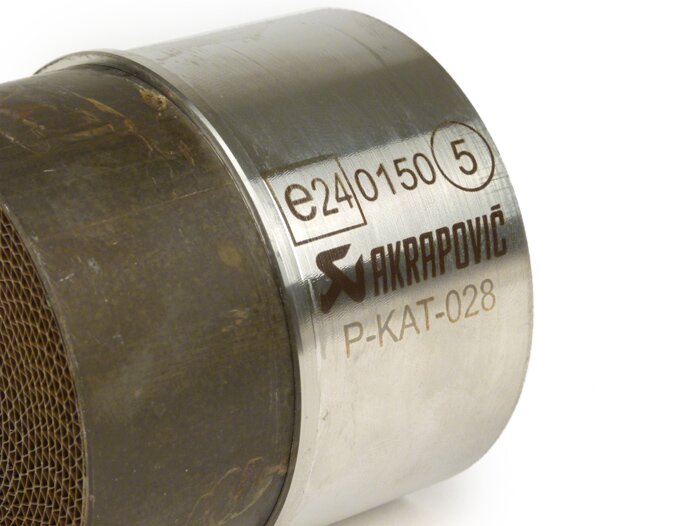 Convertitore catalitico -AKRAPOVIC- Ø=63 mm - P-KAT-040 (sostituisce P-KAT-028)