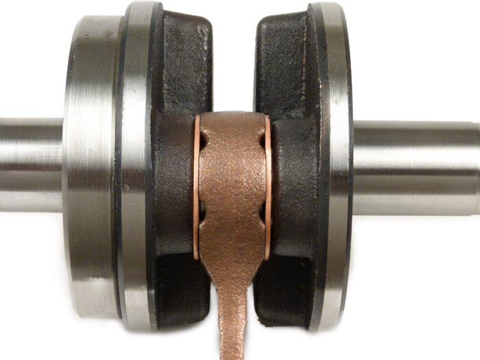 Crankshaft -101 OCTANE- Peugeot horizontal (woodruff key for flywheel) - JETFORCE 50 C-TECH, JETFORCE50 TSDI, SPEEDFIGHT3 50 AC/LC (2-stroke), LUDIX, VIVACITY50 NEW (2-stroke)