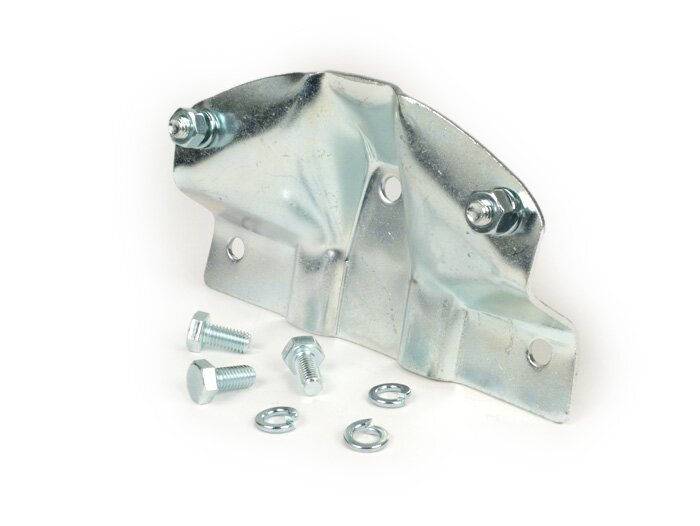 Support de roue de secours en vertu côté latéral de panneau de gauche -AMS CUPPINI- Vespa PK50-125