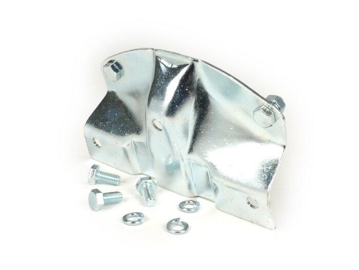 Support de roue de secours en vertu côté latéral de panneau de gauche -AMS CUPPINI- Vespa PK50-125