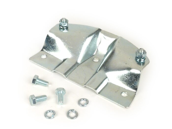 Support de roue de secours en vertu côté latéral de panneau de gauche -AMS CUPPINI- Vespa PK50-125