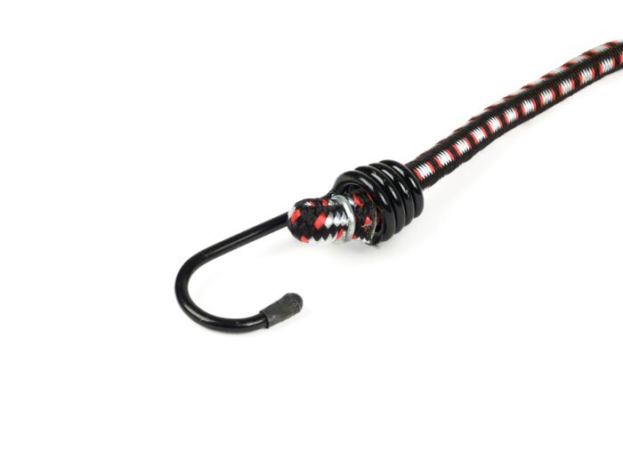 Rubberen riem -SCOOTER CENTER- L=60cm, rubberØ=8mm, met haak, universeel voor bagagedrager en bagagebeugel