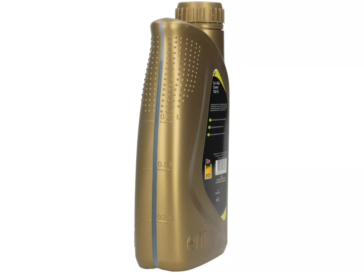 Olio - Olio motore -ENI (AGIP) I-Ride PG- 4 tempi SAE 15W-50 sintetico - 1000ml