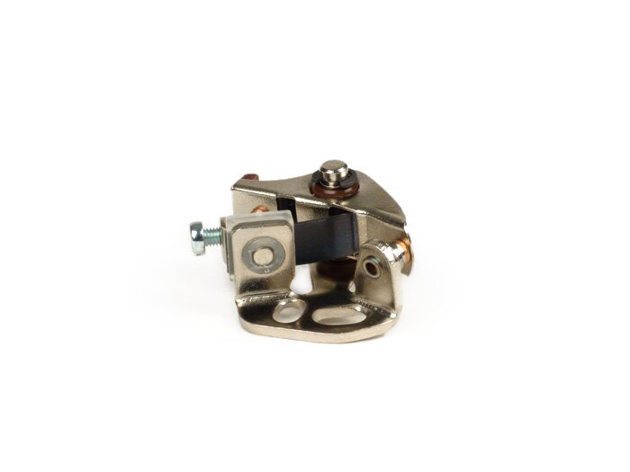 Kontak pengapian -EFFE, pendek, baut pemandu Ø = 7.0mm- Motovespa 125N (MotorV60M), 125S (MotorV60MS), 125N (MotorV101M), 150S (MotorV201M), 125L (MotorV101M), 150L (MotorV202M), 150F (MotorV203M), 125N (Motor542M), 150S (Motor502M), 150Sprint (Motor04M),