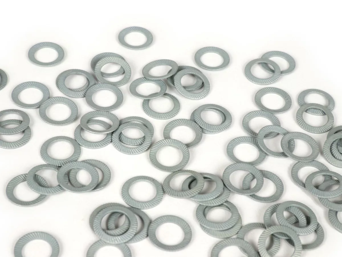 Trekring - Schnorr ring - Borgring -DIN 6796- Veerstaal, gegalvaniseerd - M8 - 100 stuks