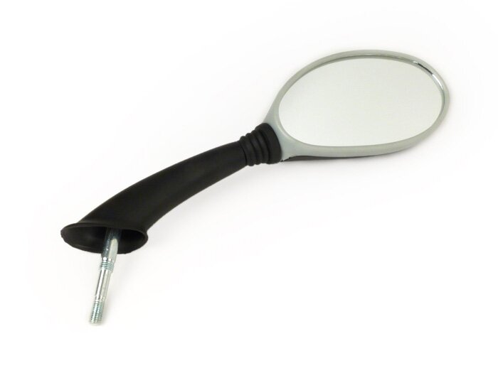 Mirror -OEM QUALITY- Vespa ET2/ET4 - grey/black - rhs