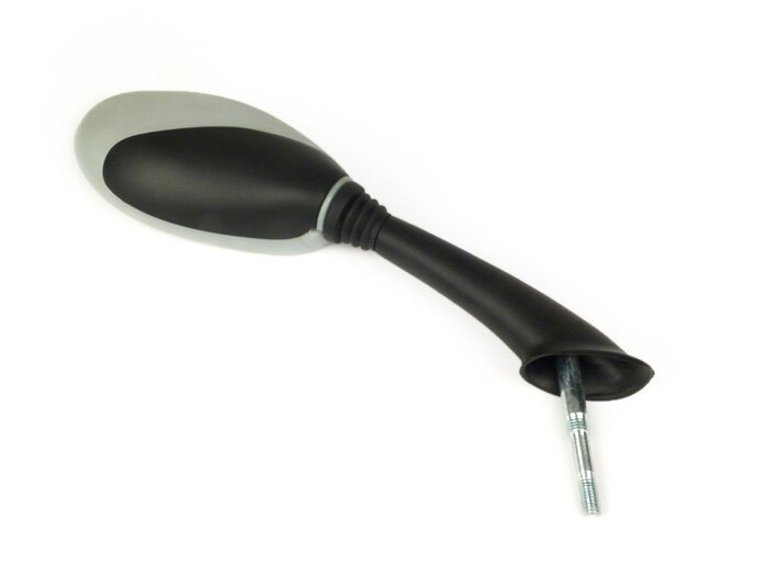 Mirror -OEM QUALITY- Vespa ET2/ET4 - grey/black - rhs