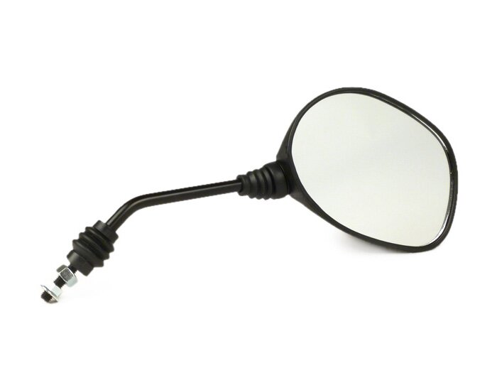 Mirror -OEM QUALITY- Piaggio TPH, NRG, NRG mc², NTT - black - right - M8 right-hand thread