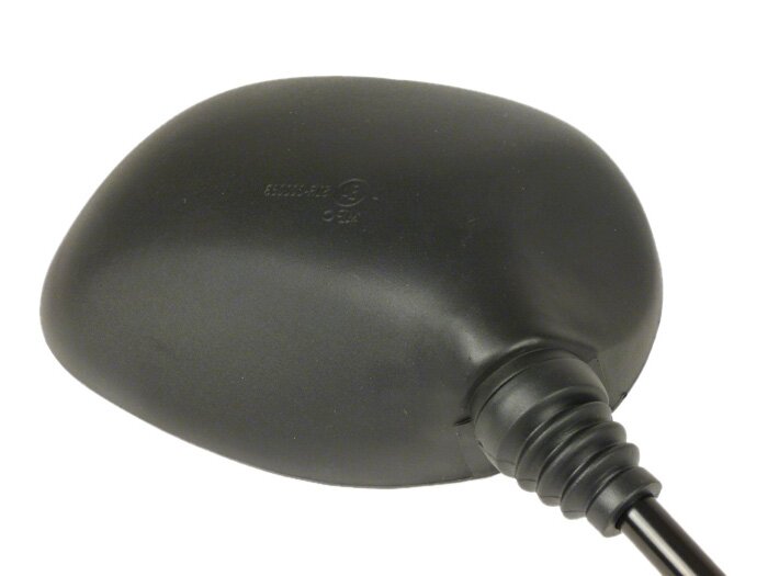 Mirror -OEM QUALITY- Piaggio TPH, NRG, NRG mc², NTT - black - right - M8 right-hand thread