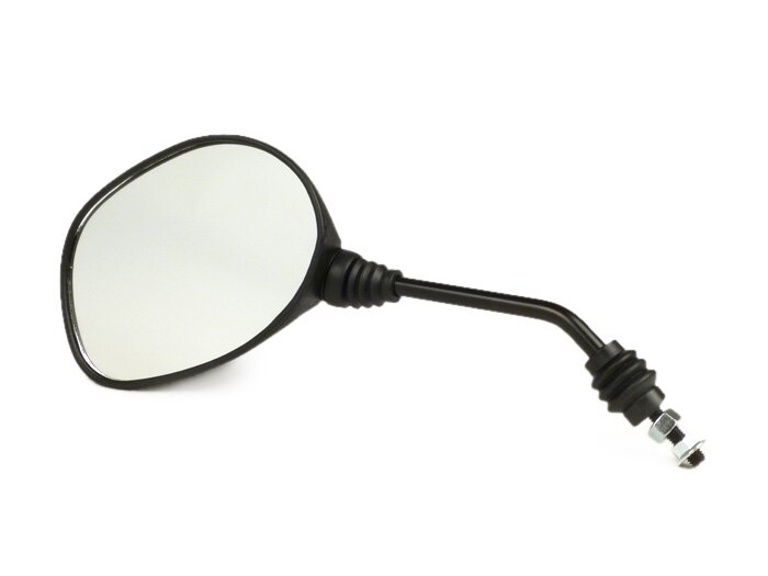 Mirror -OEM QUALITY- Piaggio TPH, NRG, NRG mc², NTT - black - left - M8 right hand thread