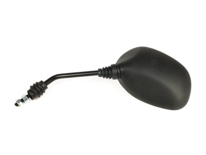 Mirror -OEM QUALITY- Piaggio TPH, NRG, NRG mc², NTT - black - left - M8 right hand thread