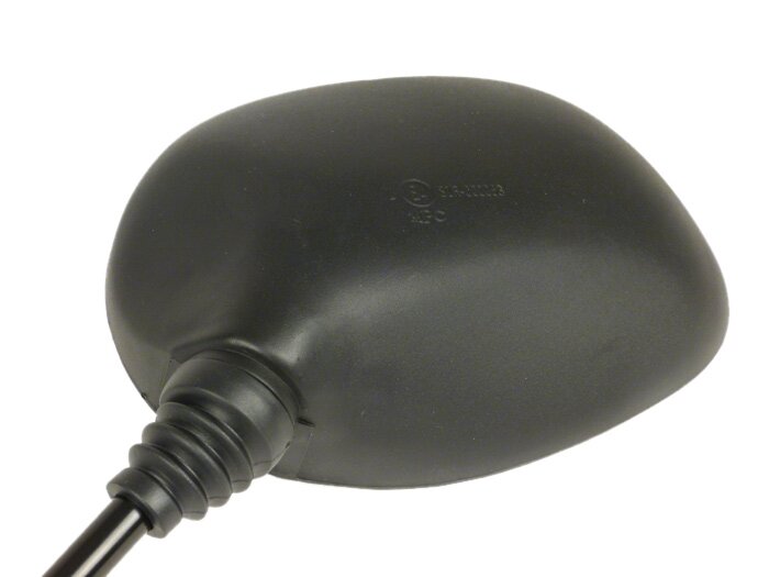 Mirror -OEM QUALITY- Piaggio TPH, NRG, NRG mc², NTT - black - left - M8 right hand thread