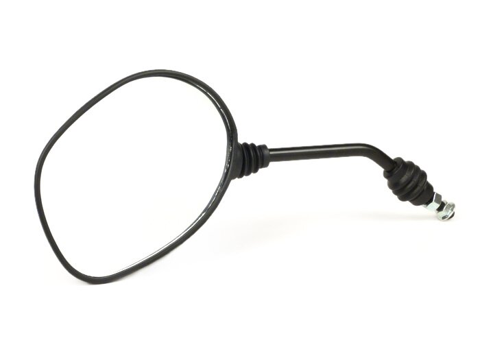 Mirror -OEM QUALITY- Piaggio TPH, NRG, NRG mc², NTT - black - left - M8 right hand thread