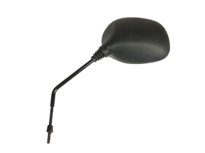 Mirror -OEM QUALITY- Piaggio NRG, NRG Extreme, NRG mc², NRG mc³, NRG Purejet, Quartz, SKR, Zip, Zip FR, Zip RST, Zip SP - black - left - M8 right-hand thread