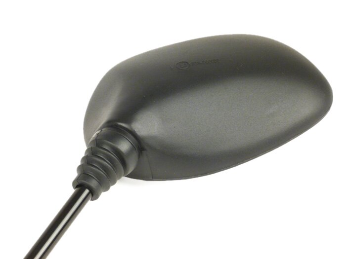 Mirror -OEM QUALITY- Piaggio NRG, NRG Extreme, NRG mc², NRG mc³, NRG Purejet, Quartz, SKR, Zip, Zip FR, Zip RST, Zip SP - black - left - M8 right-hand thread