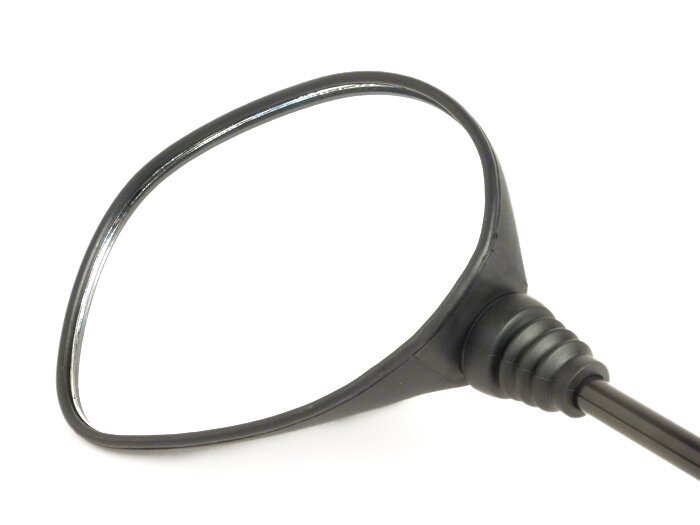 Mirror -OEM QUALITY- Piaggio NRG, NRG Extreme, NRG mc², NRG mc³, NRG Purejet, Quartz, SKR, Zip, Zip FR, Zip RST, Zip SP - black - left - M8 right-hand thread