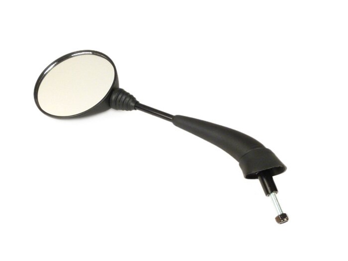 Specchio -QUALITÀ OEM- Piaggio Liberty 50-150 - nero - destro - filettatura M8 destra