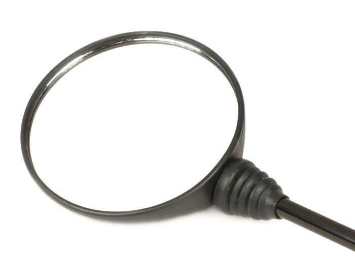 Specchio -QUALITÀ OEM- Piaggio Liberty 50-150 - nero - destro - filettatura M8 destra