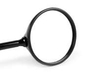 Mirror -MOTO NOSTRA- Vespa GTS 125-250-300, GTL 125 (ZAPM 31101) - glossy black - rhs/lhs - M8 right-hand thread