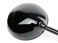 Mirror -MOTO NOSTRA- Vespa GTS 125-250-300, GTL 125 (ZAPM 31101) - glossy black - rhs/lhs - M8 right-hand thread