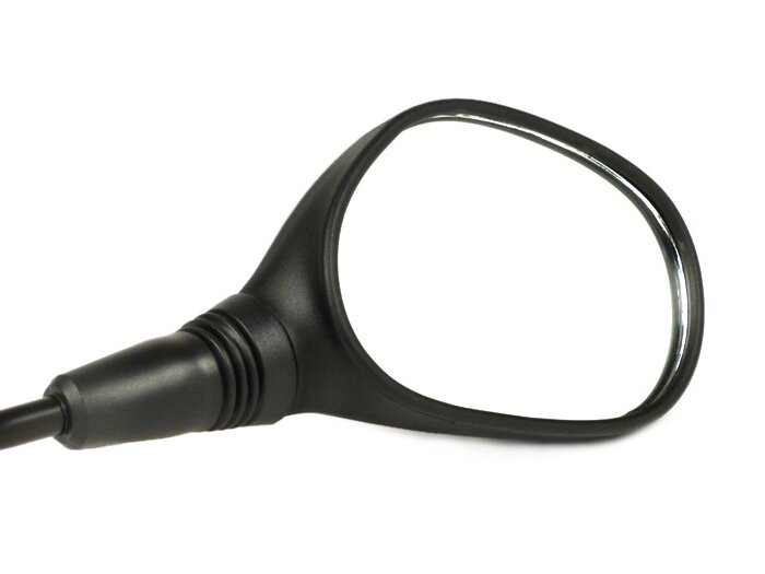 Mirror -OEM QUALITY- Piaggio MP3 125-500 - black - right - M8 right-hand thread