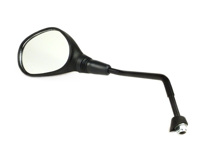 Mirror -OEM QUALITY- Piaggio MP3 125-500 - black - left - M8 right hand thread