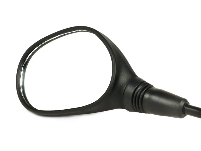 Mirror -OEM QUALITY- Piaggio MP3 125-500 - black - left - M8 right hand thread