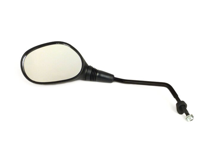 Mirror -OEM QUALITY- Piaggio MP3 125-500 - black - left - M8 right hand thread