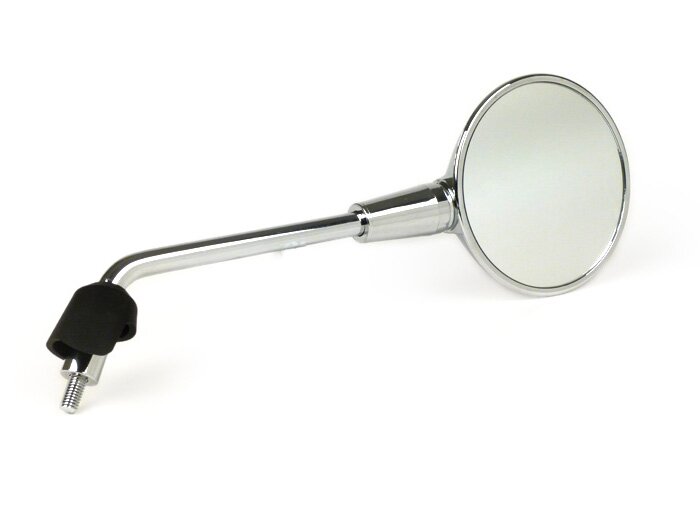 Specchio -QUALITÀ OEM- Vespa Primavera 50 (ZAPC53), Primavera 125 (ZAPM81) - adatto anche per Vespa GTS 125-300 HPE (2019-2022) - utilizzabile a destra e a sinistra - cromato