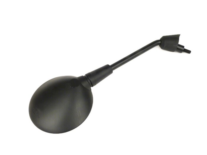 Mirror -OEM QUALITY- Vespa Primavera 50 (ZAPC53), Primavera 125 (ZAPM81) - also suitable for Vespa GTS 125-300 HPE (2019-2022) - rhs/lhs - black matt