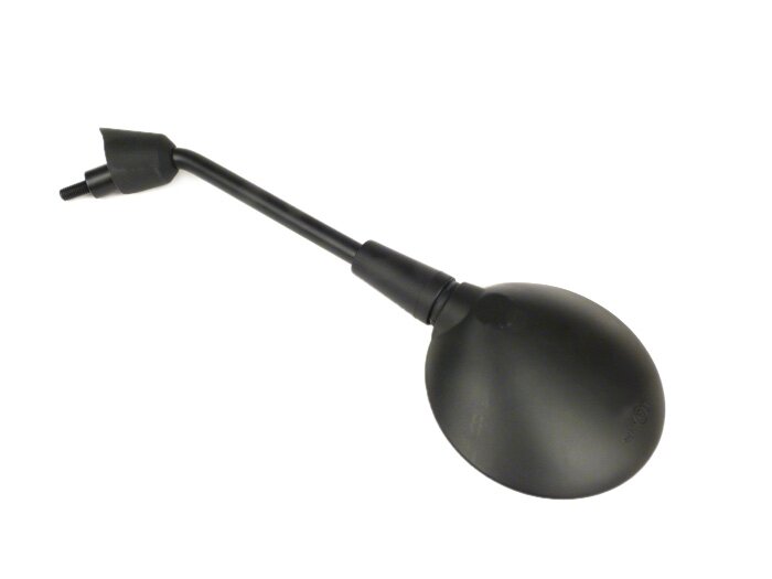 Mirror -OEM QUALITY- Vespa Primavera 50 (ZAPC53), Primavera 125 (ZAPM81) - also suitable for Vespa GTS 125-300 HPE (2019-2022) - rhs/lhs - black matt