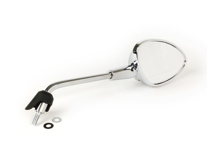 Mirror -OEM QUALITY- Vespa Sprint 50 (ZAPC53), Sprint 125 (ZAPM81) - chrome - rhs