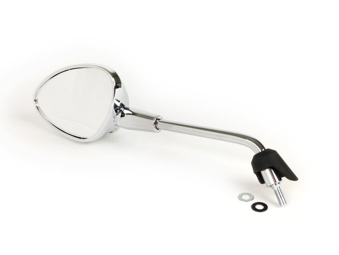 Mirror -OEM QUALITY- Vespa Sprint 50 (ZAPC53), Sprint 125 (ZAPM81) - chrome - lhs