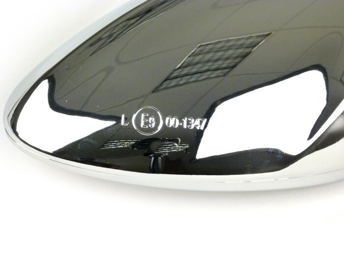 Mirror -OEM QUALITY- Vespa Sprint 50 (ZAPC53), Sprint 125 (ZAPM81) - chrome - lhs