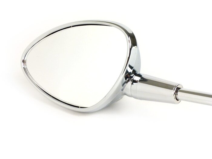Mirror -OEM QUALITY- Vespa Sprint 50 (ZAPC53), Sprint 125 (ZAPM81) - chrome - lhs