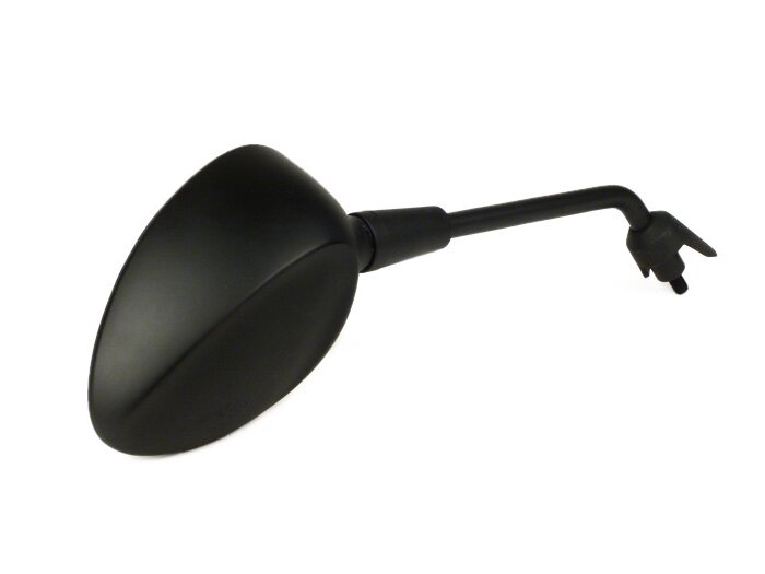 Mirror -OEM QUALITY- Vespa Sprint 50 (ZAPC53), Sprint 125 (ZAPM81) - M8 right-hand thread - rhs - matt black