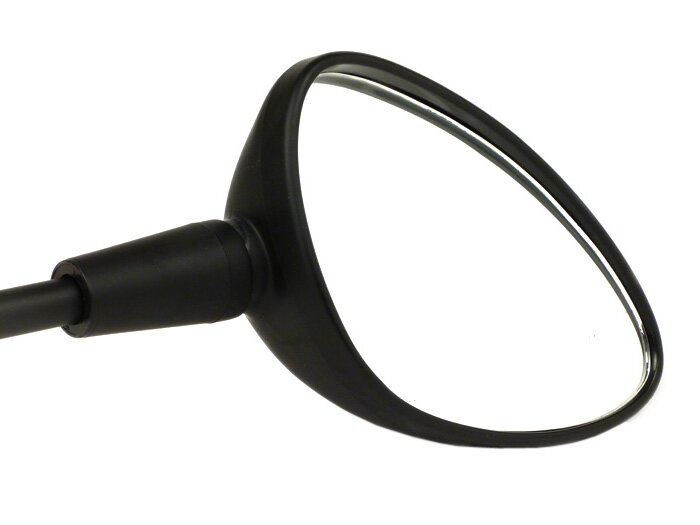Mirror -OEM QUALITY- Vespa Sprint 50 (ZAPC53), Sprint 125 (ZAPM81) - M8 right-hand thread - rhs - matt black