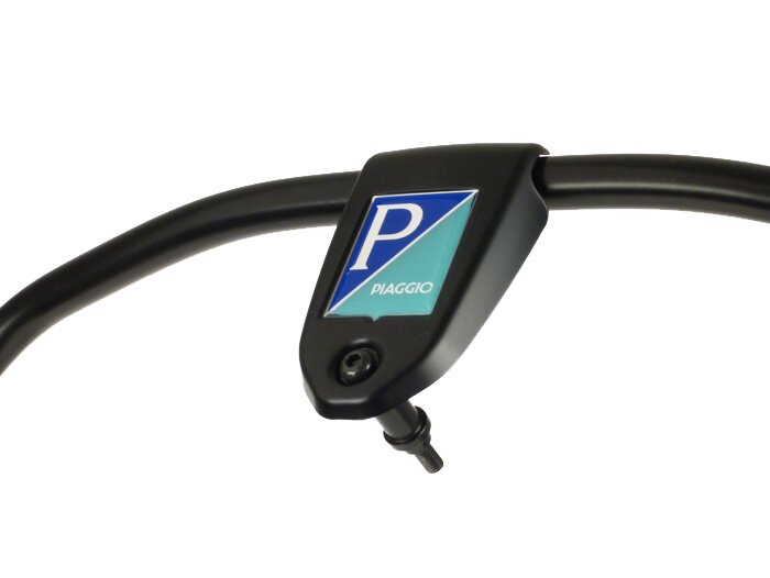 Crash bar front -FA ITALIA- Vespa Primavera 50 (ZAPC53100, ZAPC53200), Vespa Primavera 125 (ZAPM81100), Vespa Primavera 150 (ZAPM81200), Vespa Sprint 50 (ZAPC53101, ZAPC53201), Vespa Sprint 125 (RP8M82111, ZAPM81300, ZAPM81301) - matt black