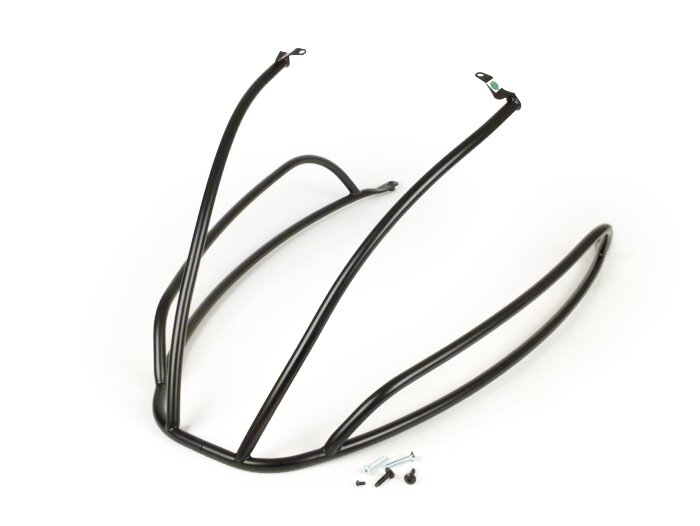 Rear crash bar -FA ITALIA- Vespa Primavera 50 (ZAPC53100, ZAPC53200), Vespa Primavera 125 (ZAPM81100), Vespa Primavera 150 (ZAPM81200), Vespa Sprint 50 (ZAPC53101, ZAPC53201), Vespa Sprint 125 (RP8M82111, ZAPM81300, ZAPM81301) - matt black