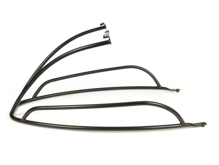 Rear crash bar -FA ITALIA- Vespa Primavera 50 (ZAPC53100, ZAPC53200), Vespa Primavera 125 (ZAPM81100), Vespa Primavera 150 (ZAPM81200), Vespa Sprint 50 (ZAPC53101, ZAPC53201), Vespa Sprint 125 (RP8M82111, ZAPM81300, ZAPM81301) - matt black