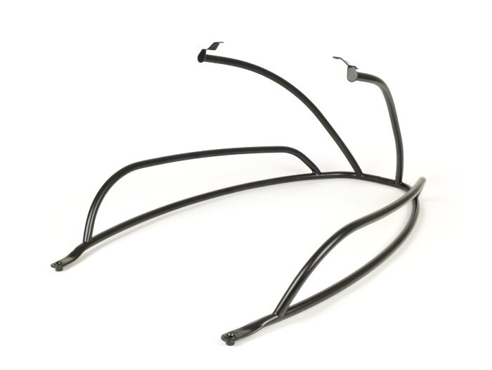 Rear crash bar -FA ITALIA- Vespa Primavera 50 (ZAPC53100, ZAPC53200), Vespa Primavera 125 (ZAPM81100), Vespa Primavera 150 (ZAPM81200), Vespa Sprint 50 (ZAPC53101, ZAPC53201), Vespa Sprint 125 (RP8M82111, ZAPM81300, ZAPM81301) - matt black