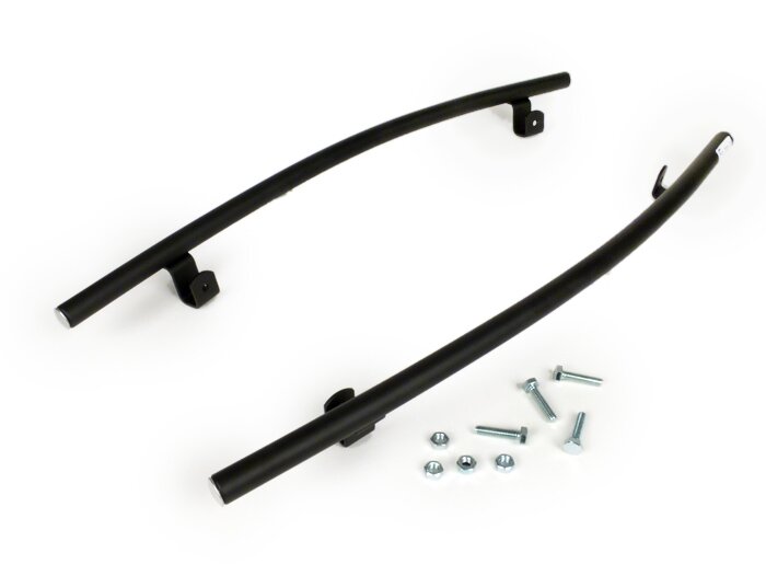 Crash bar rear (small version) -FA ITALIA- Vespa Primavera 50 (ZAPC53), Vespa Primavera 125 (ZAPM81100), Vespa Primavera 150 (ZAPM81200), Vespa Sprint 50 (ZAPC53), Vespa Sprint 125 (RP8M82111, ZAPM81) - matt black