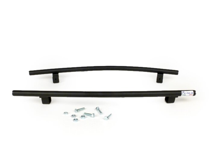 Crash bar rear (small version) -FA ITALIA- Vespa Primavera 50 (ZAPC53), Vespa Primavera 125 (ZAPM81100), Vespa Primavera 150 (ZAPM81200), Vespa Sprint 50 (ZAPC53), Vespa Sprint 125 (RP8M82111, ZAPM81) - matt black