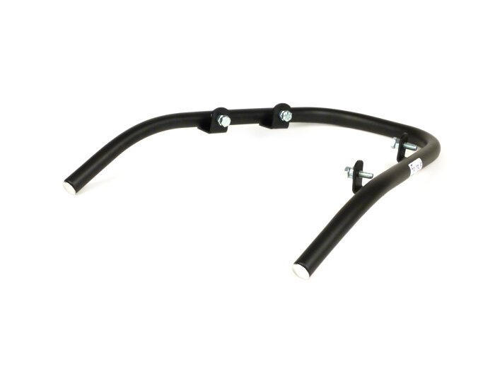 Voorbumper -FA ITALIA- Vespa Primavera 50 (ZAPC53100, ZAPC53200), Vespa Primavera 125 (ZAPM81100), Vespa Primavera 150 (ZAPM81200), Vespa Sprint 50 (ZAPC53101, ZAPC53201), Vespa Sprint 125 (RP8M82111, ZAPM81300, ZAPM81301) - mat zwart