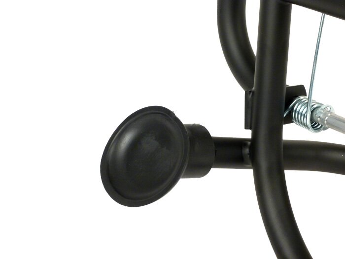 Front rack, fold down -FA ITALIA- Vespa LX50, LX125, LX150, Vespa LXV50, LXV125, Vespa S50, S125, S150 - matt black