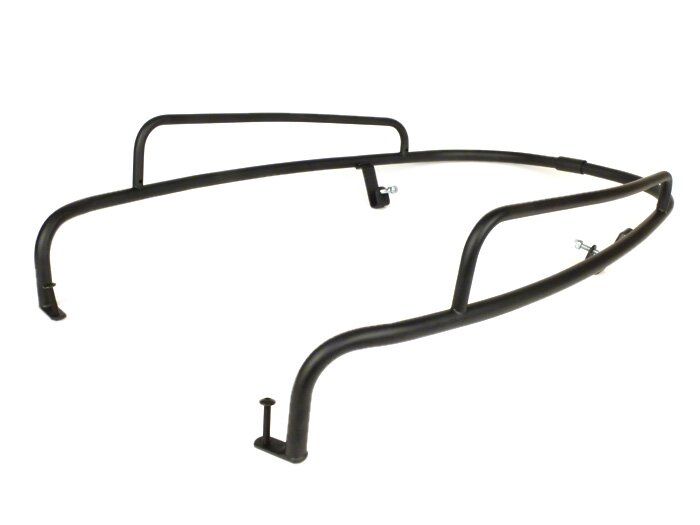 Bilah tabrakan belakang -FA ITALIA- Vespa LX50, LX125, LX150, Vespa LXV50, LXV125, LXV150 - matt hitam