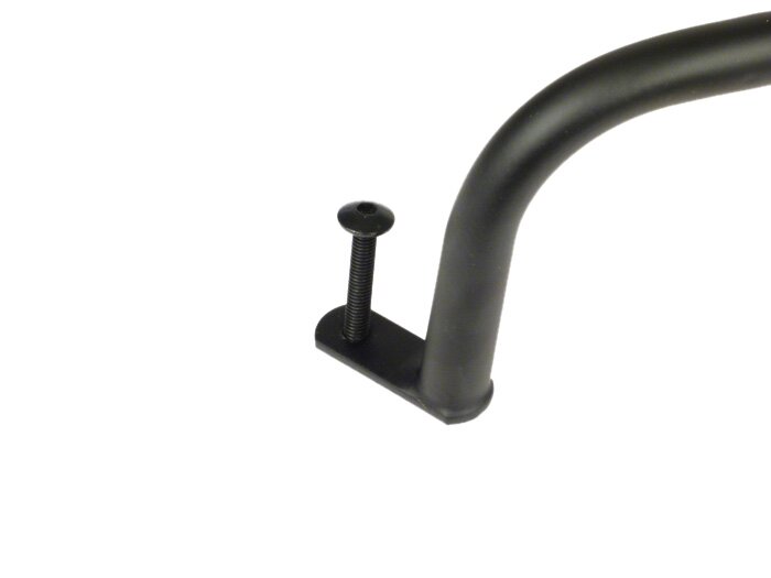 Bilah tabrakan belakang -FA ITALIA- Vespa LX50, LX125, LX150, Vespa LXV50, LXV125, LXV150 - matt hitam