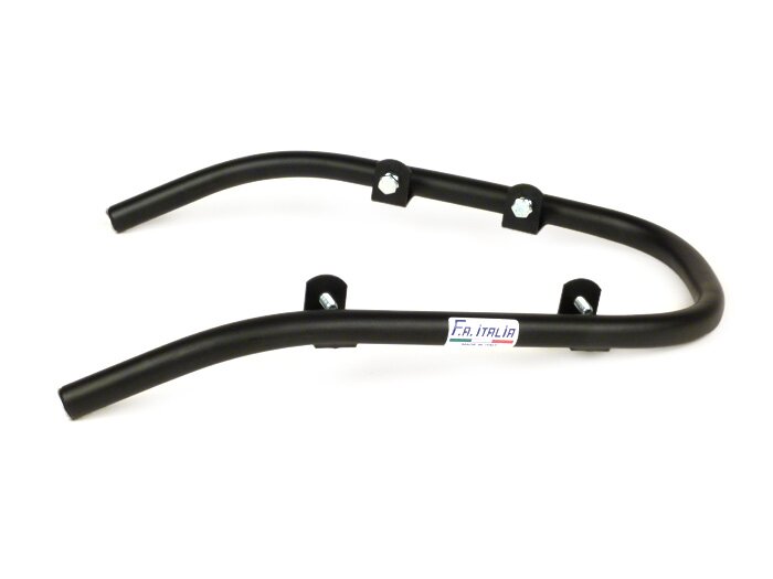 Parachoques delantero -FA ITALIA- Vespa LX50, LX125, LX150, Vespa LXV50, LXV125, Vespa S50, S125, S150 - negro mate