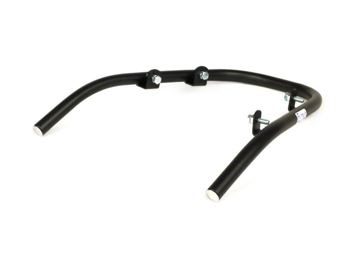 Parachoques delantero -FA ITALIA- Vespa LX50, LX125, LX150, Vespa LXV50, LXV125, Vespa S50, S125, S150 - negro mate